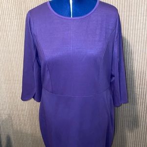Women’s Plus bodycon split sleeve dress, Size 18W